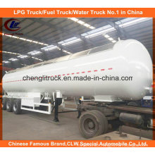 ASME 56000L LPG Gas Trailer 25tons LPG Tank Trailer 20tons LPG Trailer for Tanzania